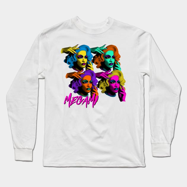 Megami Diptych Long Sleeve T-Shirt by MegamiNYC